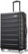 Samsonite Omni 2 Hartschalen-Koffer, erweiterbares Gepäck mit 360-Grad-Rollen, schwarz - Midnight Black, Checked-Large 28-Inch