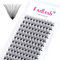 Wimpern Fächer Volumen Wimpern 20D 0,07mm D Curl 13mm Russian Volumen Wimpern Extensions Vorgefertigte Lüfter Premade Russian Lashes Wimpernextensions(20D-0.07-D, 13mm)