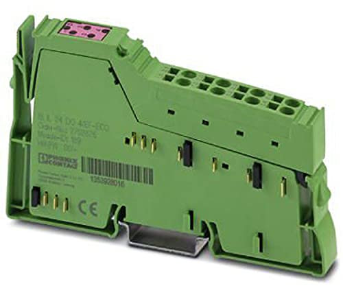PHOENIX CONTACT IB IL 24 DO 4/EF-ECO Inline ECO, Digitalausgabeklemme, Digitale Ausgänge 4, 24 V DC, 500 mA, Anschlusstechnik 3-Leiter, Schutzart IP20, inklusive Inline-Stecker