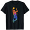 Dunking Basketball Spieler Korbleger Sport Grafik T-Shirt