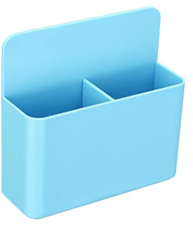 Magnetischer Marker-Halter für Whiteboards/Kühlschrank/Kühlschrank, magnetischer Stifthalter, trocken abwischbar, mit anisotroper Magnetrückseite, blau