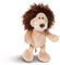 NICI Zoo Friends Kuscheltier Löwe 20cm, Braun