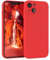EAZY CASE - Silikonhülle für iPhone 13 Hülle Silikon Case Rot weich stoßfeste Handyhülle iPhone 13 Schutzhülle mit Kameraschutz Dünn Premium Schutz Cover TPU Phone Bumper in Rot