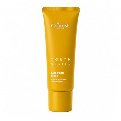 Skin Chemists Collagen Mask | Collageneer 0.1%, Acacia Collagen™ (PF) | Bekämpft feine Linien und Falten | 0.1% 50ml