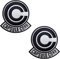 Capsule Corp Patchs brodés en tissu à coudre Applique drôle Emblème tactique Militaire Combat Brassard Badges