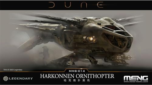 Meng Model Dune Harkonnen Ornithopter, Model kit, MNGMMS-014