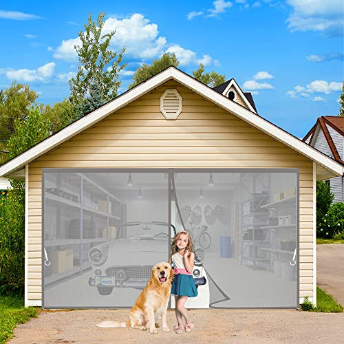 Moustiquaire Porte Fenetre AimantéE Rideau 110 x 195 cm Anti Mouche Porte Fermeture Automatique Facile à Installer sans Percer Portes De Balcon Portes Coulissantes Gris