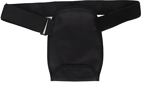 LANTRO JS Housse de sac de colostomie, étanche, portable, fournitures de stomie pour femmes et hommes, sac d'urostomie, sac d'iléostomie, noir