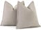 ZWJD Grau Kissenbezug 50x50 2er Set Chenille Kissenbezüge Sofakissen Kissenhüllen mit elegantem Design, weiche und luxuriöse dekorative Dekokissen für Couch, Bett und Heimdekoration