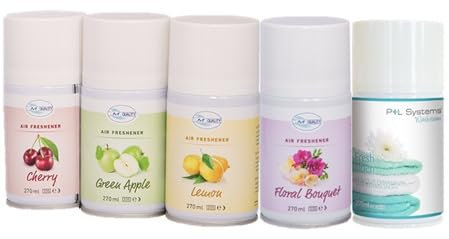 Blanc HYGIENIC Raumduft, Raumerfrischer, 12 Duftdosen à 270ml, Wohlfühlaroma in unterschiedlichen Duftnoten ScentName Flieder