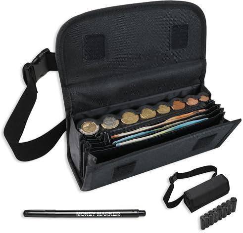 BROGUEL, Münzhalter, Taxi-Geldbörse, Kellnergürtel, Taxi-Münzenhalter, Kellnerbörse, Münzhalter, Taxi-Münzenspender.