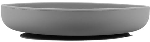 minkissy Non-Slip Silicone Suction Plate for Elderly and Disabled Anti-Leak Dining Tray Multi-use Eating Training Plate Secure Base