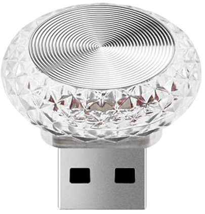 Yulokdwi USB-LED-Auto-Innendekorationsleuchten - LED bunte Nachtdekoration -USB-Licht,RGB-Auto-Innenraum-Atmosphärenlichter für universelle Laptop-Tastatur