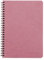 Clairefontaine 785326C - Spiralbuch Spiralheft Age Bag DIN A5 14,8x21 cm, 50 Blatt kariert, 90g, Einband gekörnt mit Lederstruktur, Altrosa, 1 Stück
