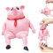 Schweine Quetschspielzeug, Stress Schwein, Anti Stress Schwein Geschenke, Kreatives Dekompressions Piggy, Anti Stress Spielzeug für Erwachsene und Kinder, 1 Stück