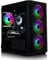 ADMI Gaming PC - AMD Ryzen 5 5500 - NVIDIA RTX 3050 8GB GDDR6-16GB 3200MHz DDR4-1TB NVMe - X= Airflow RGB (Black) - WiFi - Windows 11