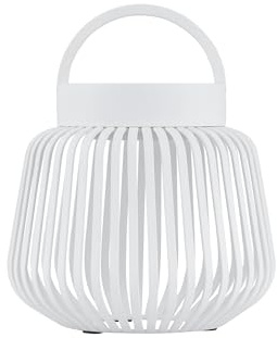 blomus LITO LED-Laterne XS | Weiß | Eisen | 13 x 13 x 12 cm