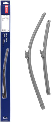 DENSO Flachwischer-Set DF-438 (650/480 mm, Linkslenker): Zwei leise, langlebige Wischer mit aerodynamischem Design. OEM-Qualität, breite Kompatibilität, 2 Jahre Garantie.