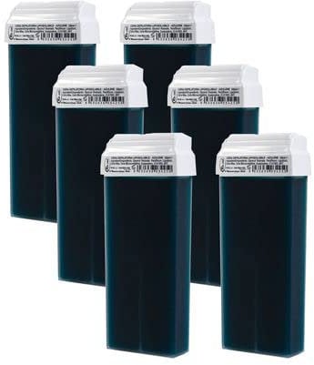 Azulene - Cartucce di cera roll-on (5 x 100 ml) prodotte nel Regno Unito