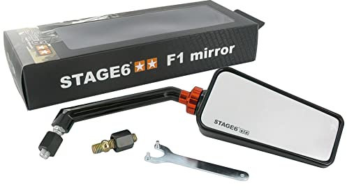 Spiegel Stage6 F1 rechts M8 Schwarz