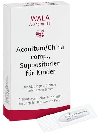 Aconitum/China comp., Wala Suppositorien für Kinder, 10 St. Zäpfchen