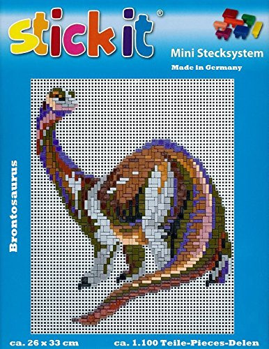 stickit Mini Stecksystem Saurier Brontosaurus ca. 1.100 Teile Nr. 42100