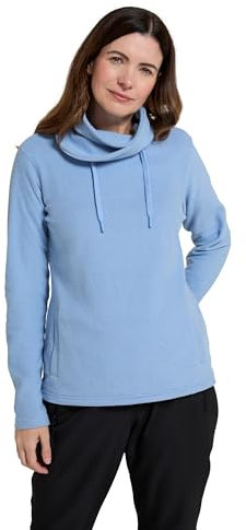 Mountain Warehouse Hebridean Womens Cowl Neck Fleece Pale Blu 12