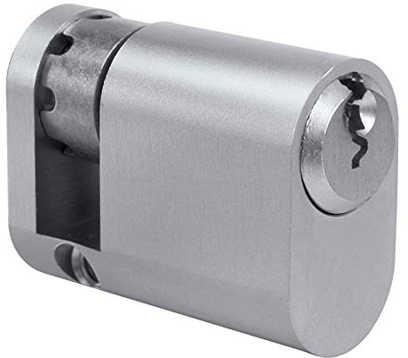 EVVA A5 OHZ Half Oval Cylinder KD - 41mm (32-9) NP