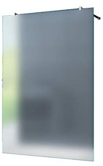 Freistehende 10 mm Duschabtrennung Düsseldorf - Milchglas, Frost 140 x 200 cm/Walk-In Duschtrennwand Duschwand Dusche
