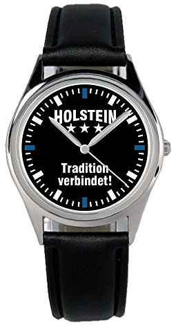 KIESENBERG Armbanduhr Holstein Geschenk Artikel Idee Fan Damen Herren Unisex Analog Quartz Lederarmband Uhr 36mm Durchmesser B-2339