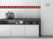 Oedim Pack Bordüre selbstklebend Tapete Café | Bordüre für Wände | Tapete | Bordüre | 5 Stück 120 x 15 cm | Dekoration Esszimmer Wohnzimmer Schlafzimmer