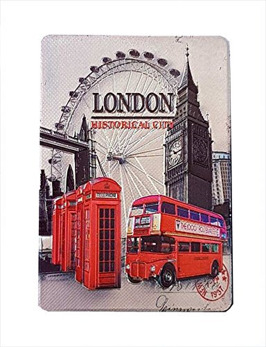 zToss 3D Print Love London Souvenirs Fridge Magnets Big Ben, London Eye, Bus, Guard Tower BridgeBuy 1 or Set (London Eye)