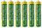 Buyabattery Branded® Cordless Phone Batteries AAA 500mAh 1.2v Rechargeable NiMH (3 Pairs)