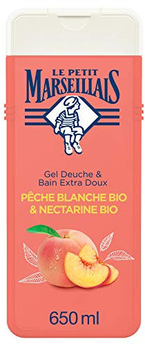 Le Petit Marseillais Extra Gentle Bath & Shower Gel White Peach & Organic Nectarine 650ml