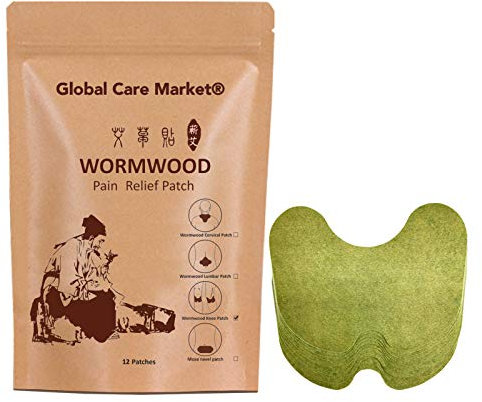 Knee Neck Lumbar Moxibustion Patch – Self-Heating Meridian Pads with Natural TCM Ingredients to Relieve Joint Swelling and Muscle Soreness (12 Knee Pads)