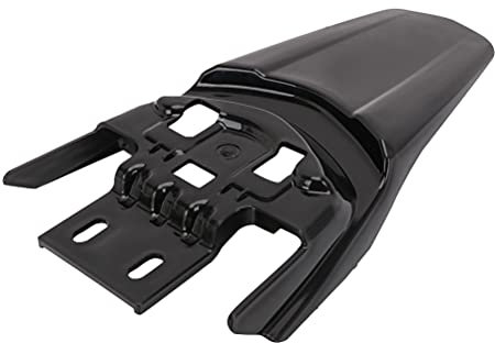 Motorrad Hinterrad Schutzblech,Kotfluegel Hinten Schutzblech Spritzschutz aus Dickem ABS Kunststoff für Surron Sur Ron Light Bee X/S-Schwarz