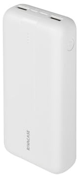 RIVACASE VA2081 Powerbank 20000 mAh, Externer Akku mit hoher Ladekapazität, Typ-C Eingang/Ausgang, 2 Eingänge und 3 Ausgänge, tragbares Ladegerät, kompatibel mit iPhone, Samsung, iPad u.a.