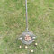 Noix Rouleau Collecteur Noix Récolteuse Noix Châtaignes Rouleau Ramasse Noix en Aluminium avec Tige 120cm, Outil Ramassage Jardin pour Noix,Pacanes, Golf