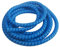 Faderr 8mm 2m Line Organizer Pipe Protection Spiral Wrap Winding Cable, Wire Cover Tube Wire Protector Cover Tube Cable Spiral Wrap Cable Management(Blue)