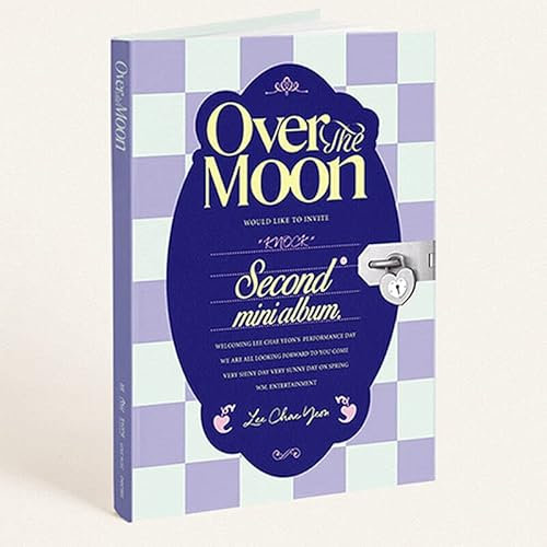 LEE CHAE YEON OVER THE MOON 2nd Mini Album ( NIGHT Ver. +First Press Folded Poster ) K-POP SEALED