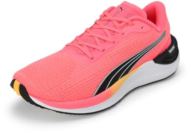 Puma Women Electrify Nitro 3 FADE WNS Road Running Shoe, Sun Stream-Sunset Glow-Puma White, 42 EU