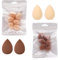 12 PCS Mini Makeup Sponge Washable Beauty Sponge Blender Set Super Soft Foundation Sponge for Foundation Powder Concealer Highlight Eye Shadow Use Dry and Wet Both