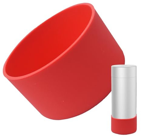 Funda Protectora de Silicona – Funda Protectora de Silicona Antideslizante para Botellas de Agua, Vaso, Compatible con Botellas Hydro Sport de 12 a 24 onzas