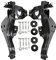 2X Querlenker Hintern LÄNGSLENKER Dreieckslenker Links&Rechts für Nissan Qashqai J10 JJ10 X-Trail 55501JD00A/55502JD00A
