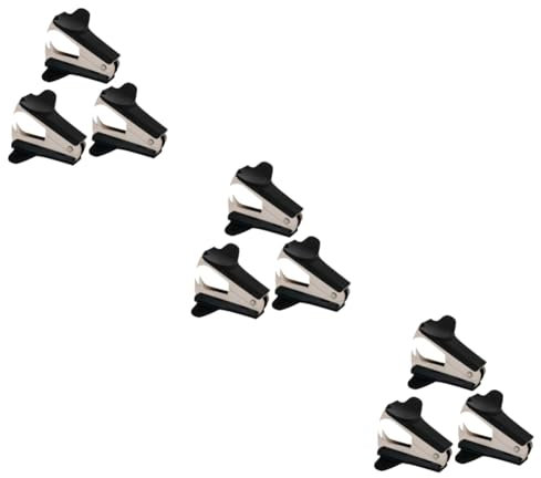 Operitacx 9stücke Heftklammern Entferner Handheld Klammerentferner Für Büro Und Zuhause Tragbar Leicht Und Effizient Für Schnelle Entfernung Von Heftklammern