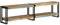 Iiaky TV-Schrank 160x30x40 cm Massives Altholz Fernsehschrank Hoch Longboard Wohnzimmer