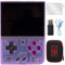 Miyoo Mini Plus Retro Game Console,Portable Handheld Video Game Console ，3.5 inch IPS Screen with 64GB Card 7000+ Games, Linux System Support WiFi Battle (Purple, 64G)