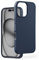 Hama Hülle für iPhone 16 (Handyhülle, stoßfest, Kratzfest, Elegante Schutzhülle für Rückseite, weich, Slim, softe Oberfläche, Wireless Charging kompatibel) blau