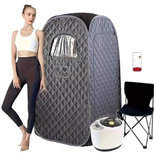 Ångbastu, Hem Helkroppsånga Bastu Rum Minimalistiskt Bärbart Tält Hushåll Familj Användning Spa Svett Enkel Cabin för hemmet