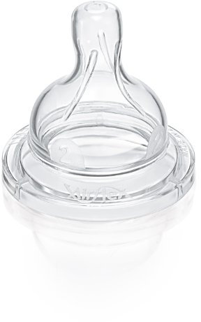 Philips AVENT 2 Count BPA Free Classic Nipple, Slow Flow